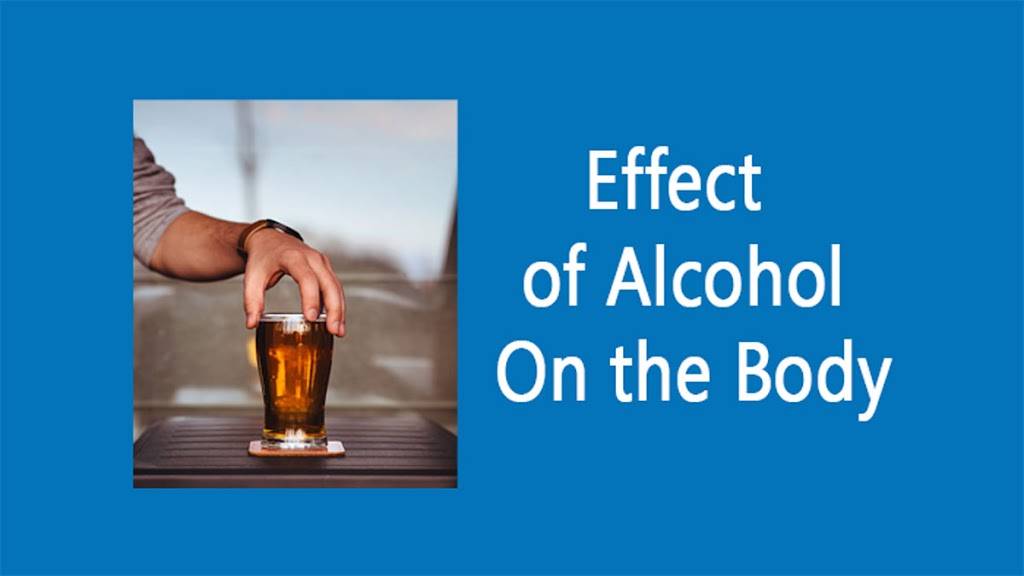 Effect of alcohol on the body