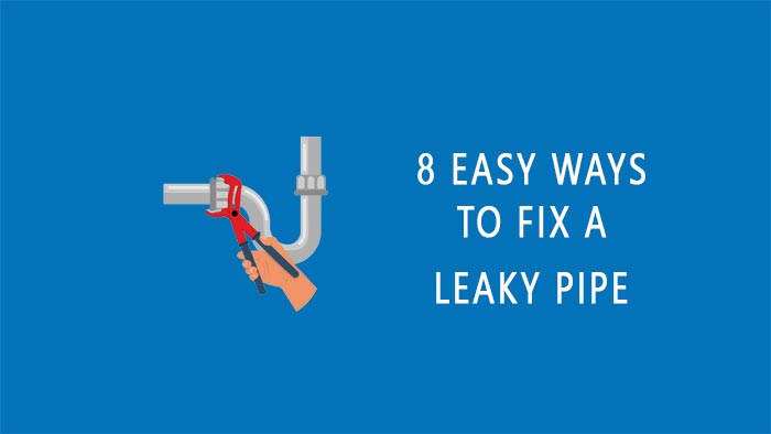 How to fix a leaky pipe