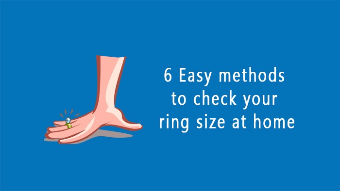 check ring size at home