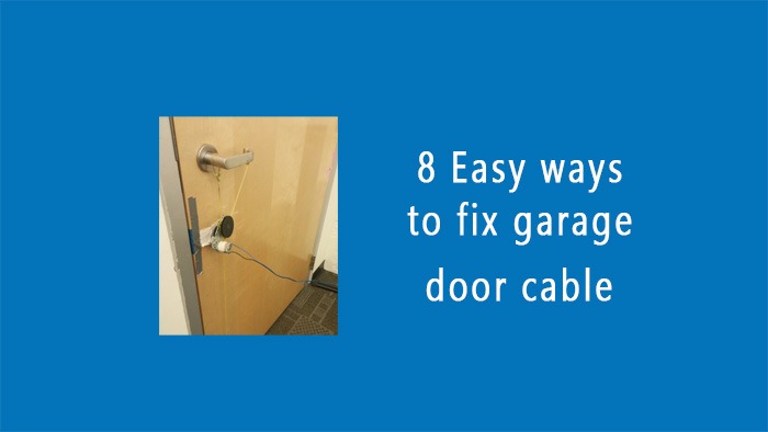 8-Easy-ways-to-fix-garage-door-cable