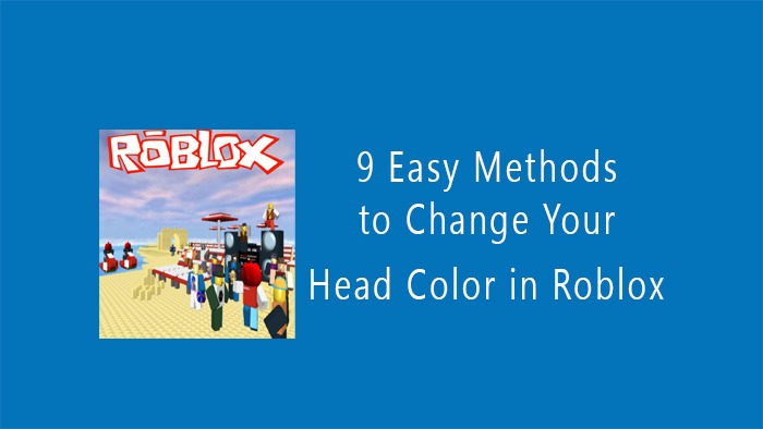 How to change your head color in Roblox